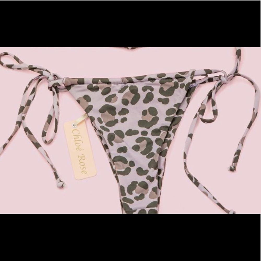 Chloe Rose Bikini Bottom